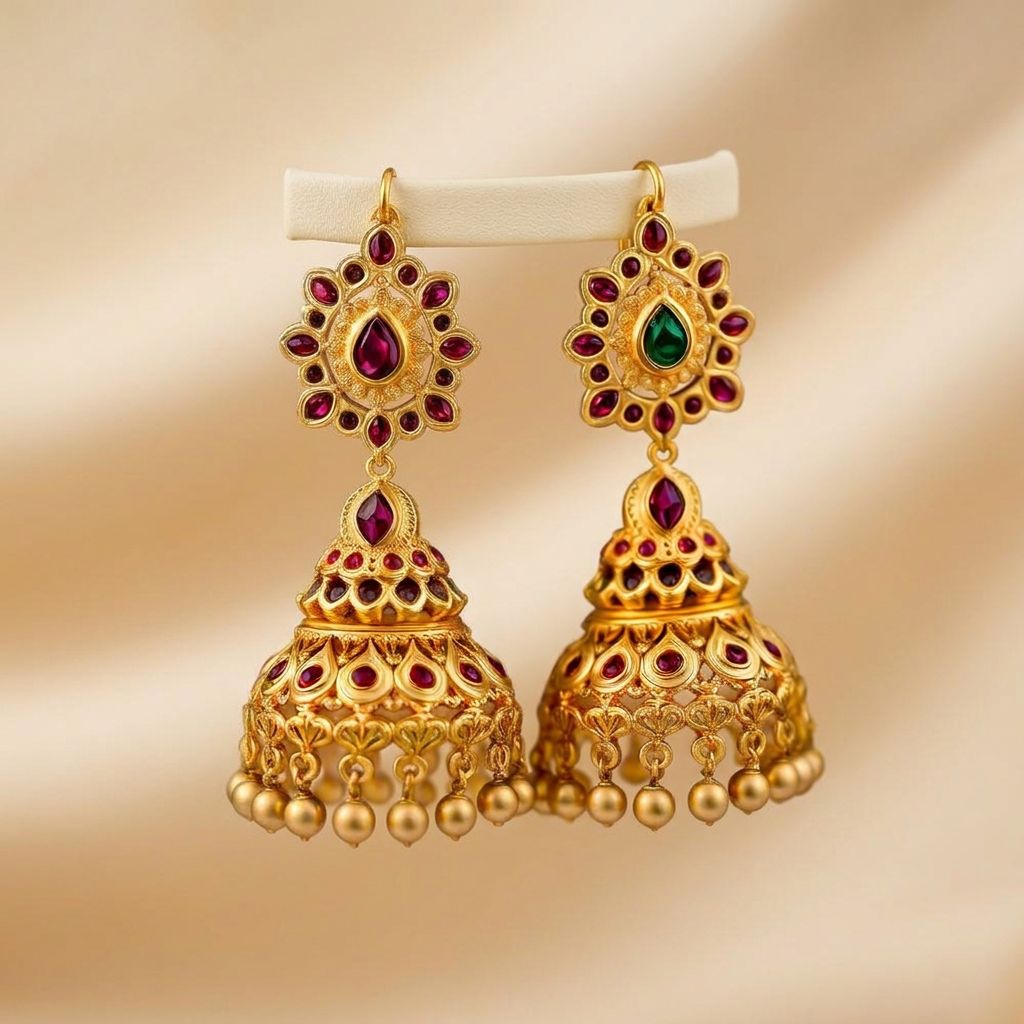 Traditional Jhumka Earrings